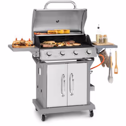 PROFITEZ D'UNE CUISSON EFFICACE ET ÉCONOMIQUE : Le barbecue à gaz de Klarstein est conçu pour vous permettre de cuisiner effi ...
