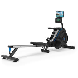 Capital Sports - Rameur magnétique helios - écran led - 8 niveaux - bluetooth - musculation - support de tablette - noir