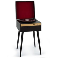 Platine vinyle - AUNA - Berklee TT Case - Entraînement par courroie - Bluetooth - Enceintes intégrées