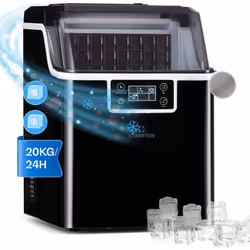 DE LA GLACE A VOLONTE : Cette machine à glacons peut créer des glaçons de grande et de petite taille pour vos boissons ou des ...