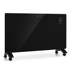 Radiateur à convection - KLARSTEIN - Bansin Crystal Smart - 1500 W - Contrôle par app - Noir