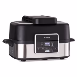 Klarstein Combo Air Grill, Friteuse d’air chaud, 4,5 L, 30 °C, 230 °C, 60 min, Unique