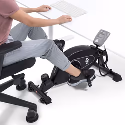 Entraînez-vous en faisant autre chose en même temps : Avec le mini vélo Capital Sports Crius , faites facilement du vélo au b ...