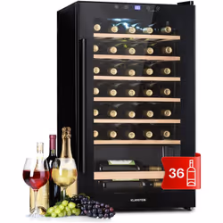 PRÉSENTATION ÉLÉGANTE DES VINS : En plus de sa porte en verre qui met en valeur votre collection de vin, cette cave à vin est ...
