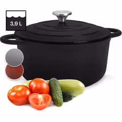 Un véritable polyvalent dans la cuisine : la sauteuse ToCi de Klarstein est idéale pour rôtir, braiser, cuisiner et cuire au  ...