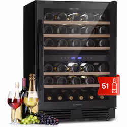 PRÉSENTATION ÉLÉGANTE DES VINS : Avec une porte en verre qui met en valeur votre vin, la cave a vin est doté d'un cadre en ac ...