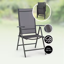 DÉTENTE ET CONFORT DANS LE LUXE : Profitez d'un confort maximal avec ces chaises de jardin luxueuses pendant tout l'été. Ce f ...