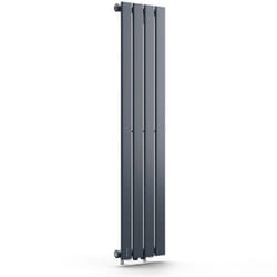 Blumfeldt - Radiateur Eau Chaude Design, Radiateur Vertical Eau Chaude pour Chauffage Maison, Faible Conso d'Energie, Silencieux, Chauffage Mural