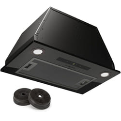 Klarstein Hotte Aspirante Encastrable 52 cm Hotte Aspirante Silencieuse Hotte de Cuisine avec Lampes LED Débit d'Air Puissant 439 m³/h Minuterie