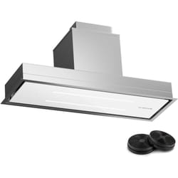 Klarstein - hotte aspirante, Hotte d'extraction avec filtre en aluminium compatible lave-vaisselle, évacuation d'air silencieuse, débit d'air de 410