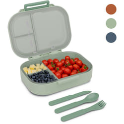 Schmatzfatz Bento Lunch Box Adulte Boite Repas Compartiment Adulte et Enfant Lunchbox Multi-compartiments Sans BPA Boîtes Bento Etanche Résistante