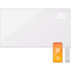 Klarstein - Radiateurs Chauffage Radiant Electrique IP24 Chauffage Salle de Bain Infrarouge Intelligent WiFi et App Radiateur Electrique Mural 480W