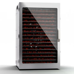 Klarstein - Déshydrateur déshydrateur pour légumes fruits champignons et viande déshydrateur en acier inoxydable 1500 w déshydrateur avec 16 grilles