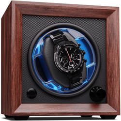 Klarstein - Remontoir de montre pour montres automatiques, remontoir de montre automatique pour 1 montre, remontoir de montre automatique avec porte