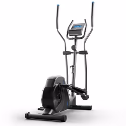 Vélo Elliptique Compact - Capital Sports - Noir - Entraînement Cardio à Faible Impact - Résistance Magnétique