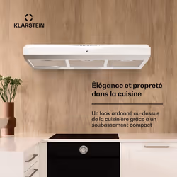 PLUSIEURS MODES AU CHOIX : Avec 4 modes disponibles, la hotte en acier inoxydable pour cuisines est doté d'un puissant débit  ...