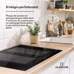 LE FUTUR DE LA CUISINE EST LÀ : Avec une puissance de chauffe de 7000 watts, vous profitez d'une cuisson de niveau supérieur  ...