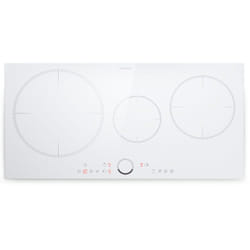 Klarstein - Plaque Induction Electrique Encastrable, 3 Plaques Chauffante, Plaque Induction 3 Feux de 7000W, Tables de Cuisson à Induction