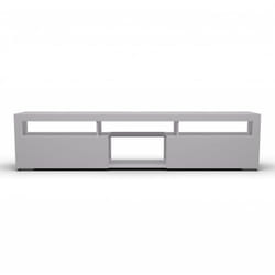 Blumfeldt - Klarstein Meuble tv Bois avec led, Meuble Tele de 150 cm, Design Moderne avec led Multicolores, Petit Meuble tv, Meuble bas tv pour