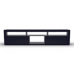 Blumfeldt - Klarstein Meuble tv Bois avec led, Meuble Tele de 150 cm, Design Moderne avec led Multicolores, Petit Meuble tv, Meuble bas tv pour