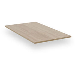 Blumfeldt - Bearsdon Plateau de table en bois - Plateau durable, 140 x 80 cm, résistant aux rayures & à la chaleur, idéal pour table à manger