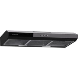 Klarstein - hotte aspirante 90 cm Hotte d'extraction avec filtre en aluminium compatible lave-vaisselle évacuation d'air silencieuse débit d'air de
