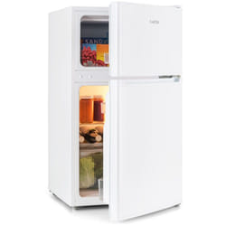 Klarstein - Big Daddy Cool - Frigo réfrigérateur, réfrigérateur combiné, Compartiment bouteilles, Bac légumes, Eclairage intérieur, Look moderne,