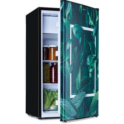 Klarstein - CoolArt - Combiné réfrigérateur-congélateur, réfrigérateur avec 2 niveaux de refroidissement, façade design, thermostat avec 5 niveaux, 0