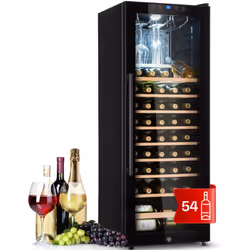 UNE CAVE À VIN ÉLÉGANTE : Avec la cave a vin Barossa de Klarstein, vous pouvez conserver vos vins dans les meilleurs conditio ...