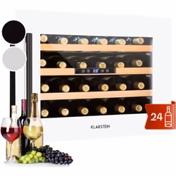 Grâce au réfrigérateur à vin encastrable Klarstein Vinsider 24 Built-In Uno, tu peux offrir au vin les conditions idéales pou ...