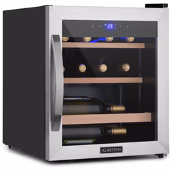 Aimer et savourer le vin : la cave à vin Klarstein Vinamour 12 Uno est une armoire de conservation au design élégant pour les ...