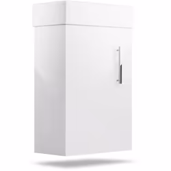 MATÉRIAU DE HAUTE QUALITÉ : Notre meuble sous vasque pour salle de bain est fabriqué dans un matériau résistant à l'humidité, ...