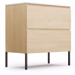 MATÉRIAU DE HAUTE QUALITÉ : Notre meuble lavabo pour salle de bain est conçu en matériau résistant à l'humidité et durable, a ...