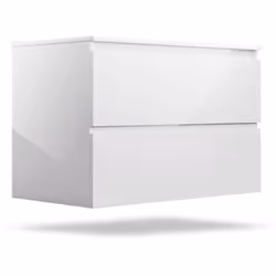 MATÉRIAU DE HAUTE QUALITÉ : Notre meuble lavabo pour salle de bain est conçu en matériau résistant à l'humidité et durable, a ...