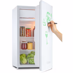 PLUS D'OUBLI : écrivez simplement des notes, des listes de courses ou des mots d'amour sur la porte effaçable du réfrigérateu ...