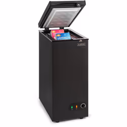 MINI TAILLE, MAXI EFFICACITÉ : Ce mini congélateur pour la maison, garage et bureau fournit la température idéale, avec des r ...