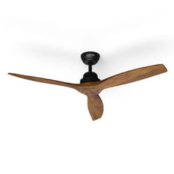 Klarstein - ventilateur de plafond de 132 cm avec option éte-hiver, telecommande incluse - Ventilateur pour poele à bois, ideal pour toutes les