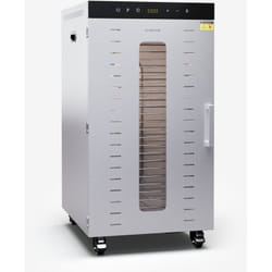 Klarstein Déshydrateur Alimentaire – 2000W, 24 Étagères Inox, 30-90°C, Minuterie 24h, 3 Ventilateurs, Déshydrateur Alimentaire Professionnel pour