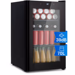 70 LITRES DE BIÈRE ? OUI, SANS PROBLÈME : Avec le réfrigérateur à boissons de 70 litres, vous ne manquerez jamais de boissons ...