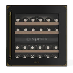 Klarstein - Vinsider Victoria 36 Cave à Vin - 36 Bouteilles, 2 Zones, 5-22°C, Commande Tactile, Éclairage led, Protection uv, Encastrable, Frigo à