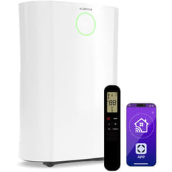 Klarstein - DryFy ProConnect 16 l déshumidificateur d'air - 285 w, WiFi, réservoir 2,5 l, 16L/jour, filtre à charbon actif, Indicateur d'humidité