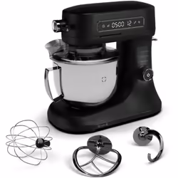 BOÎTIER ROBUSTE EN ALUMINIUM : Conception durable en aluminium moulé sous pression et bol de 5 litres en acier inoxydable ave ...