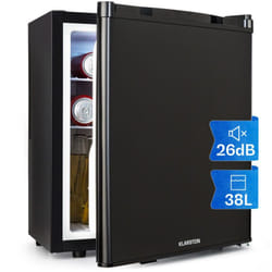 Klarstein - Mini réfrigérateur pour chambre, Mini-réfrigérateur pour boissons, snacks & cosmétiques, Petit minibar, Réfrigérateur Petit & Silencieux,