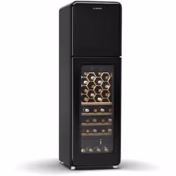 Der Klarstein Shirley Wine Cooler + Freezer vereint stilvolles Vintage-Design und hohe Funktionalität in einem freistehenden ...