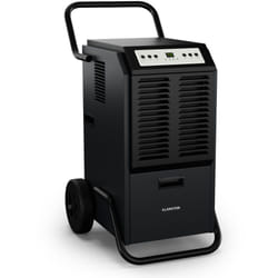 Klarstein DuraDry 70L déshumidificateur d'air, 70 L/J, réservoir de 5,5 L, 52 dB, système de dégivrage, filtre lavable, mobile, pour sous-sols, halls