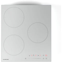 Klarstein - Delicatessa Plaque Induction - 3 Zones, 6600W avec Boosters, Commande Tactile Slider, Minuterie & Sécurité Enfant, Vitrocéramique