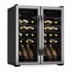 La cave à vin Klarstein Vinamour Double Door offre aux amateurs de vin une solution élégante et fonctionnelle pour le stockag ...