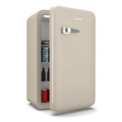 Klarstein Audrey Evo Mini-réfrigérateur 90 L Frigo design rétro silencieux compact Mini bar 3 couleurs Crème