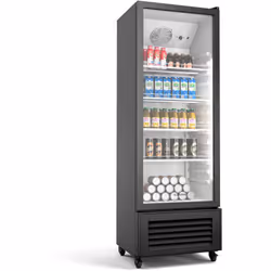 Le Klarstein GrandCooler Réfrigérateur à boissons offre, avec une capacité de 270 litres, suffisamment de place pour vos bois ...