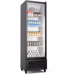 Le réfrigérateur à boissons Klarstein GrandCooler offre, avec une capacité de 306 litres, suffisamment de place pour vos bois ...